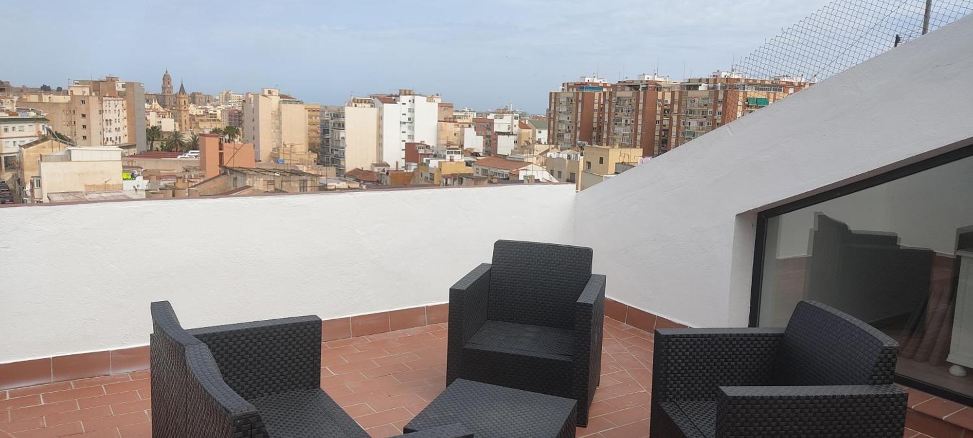 Apartamentos Seneca Junto Al Centro Málaga Eksteriør bilde